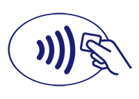 Pay contactless card logo