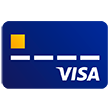 Visa credit card illustration.