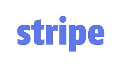 Stripe logo.