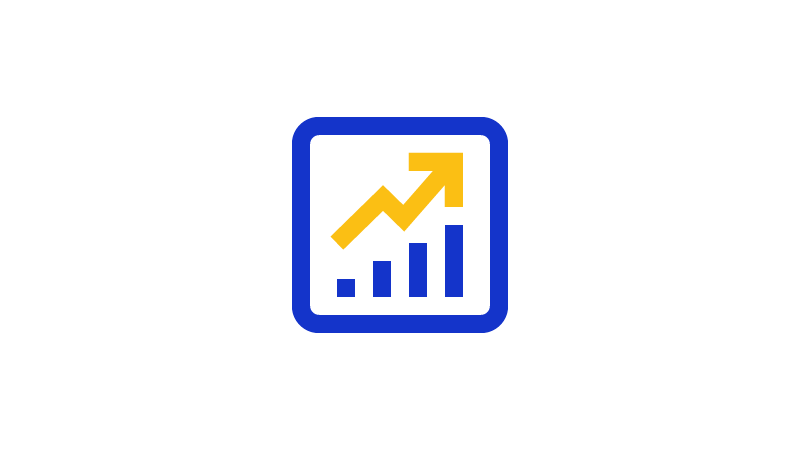 graph projection icon